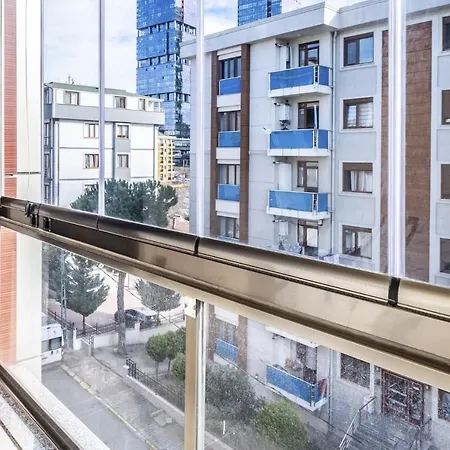 Flat In Maltepe With Balcony Near Shopping Malls Apartment *